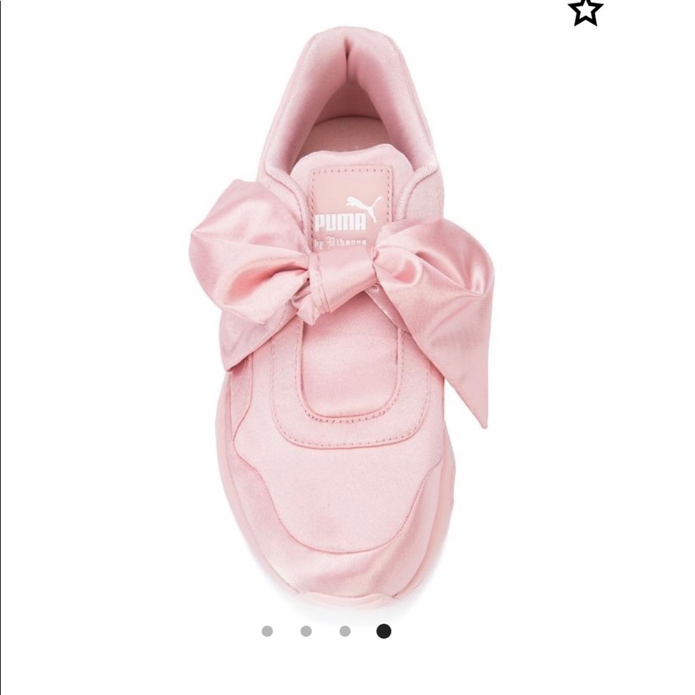 Puma Fenty bow sneakers in pink